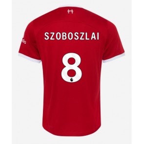 Liverpool Szoboszlai Dominik #8 Replica Home Stadium Shirt 2023-24 Short Sleeve